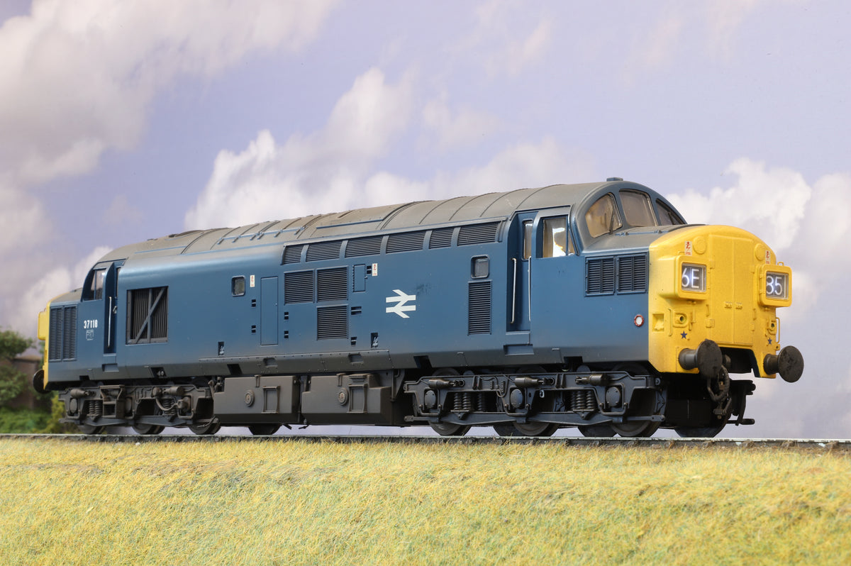 Heljan Finescale O Gauge Class 37 No.37118, BR Blue, DCC Fitted, Weathered