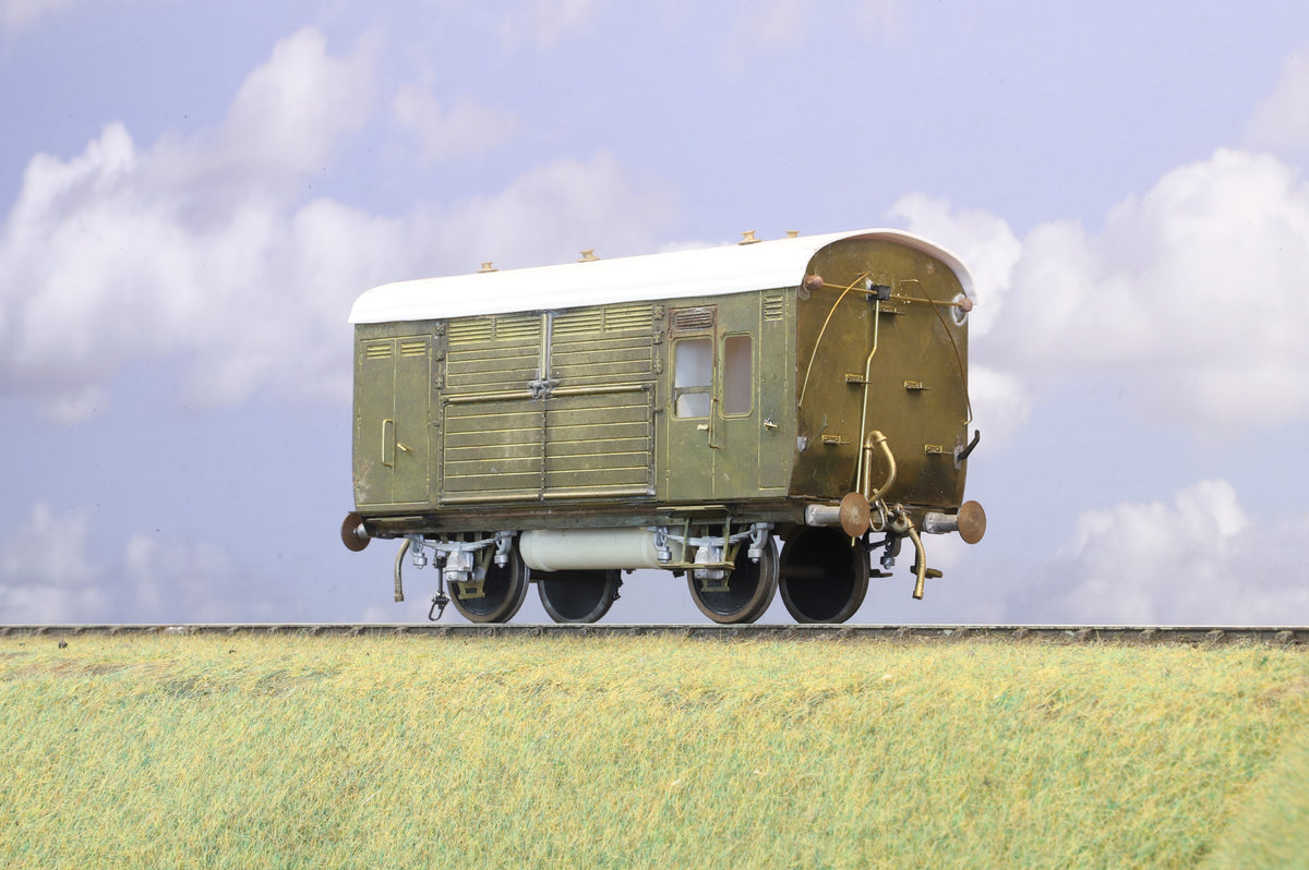 WORKSHOP Mallard Models Finescale O Gauge (Kit-Built) Horse Box (Brass Construction)
