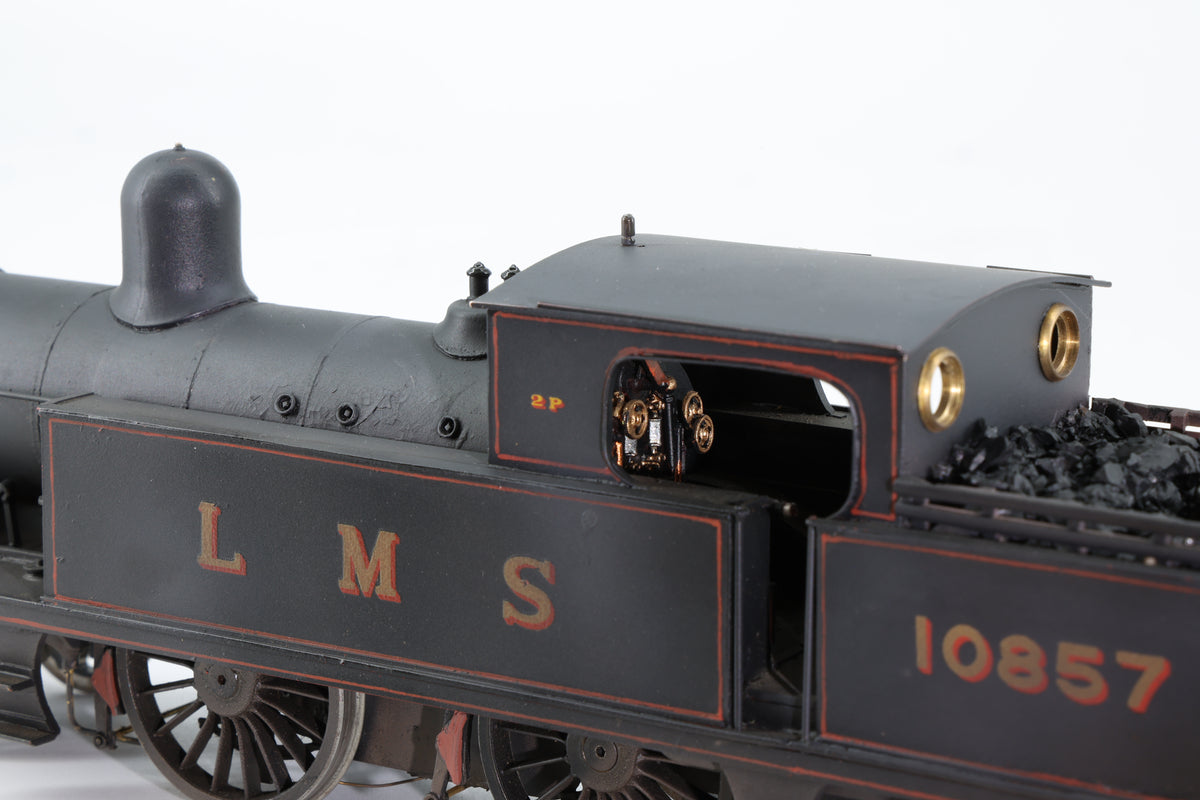 Finescale O Gauge (Kit-Built) ex-LYR Aspinall Class 5 No. 10857 LMS Lined Black Pro-Weathered