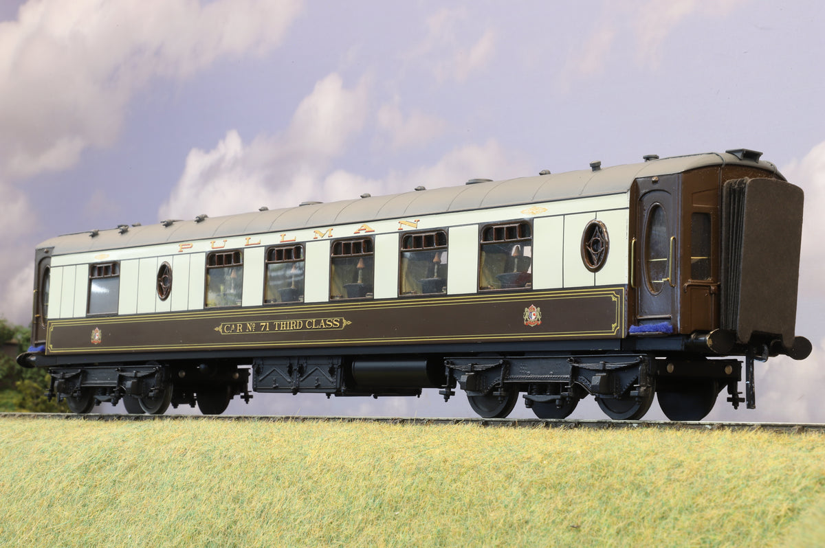 Kit-built Finescale O Gauge Pullman Parlour Kitchen 3rd No. 71