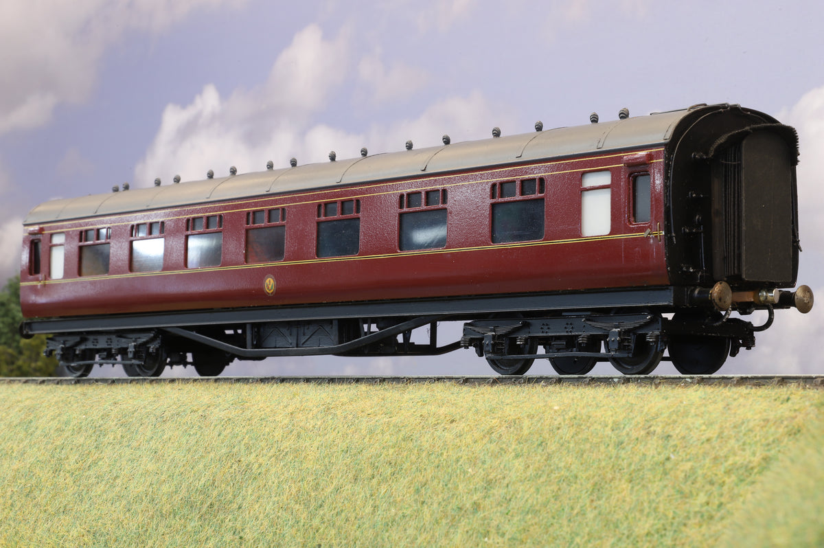 Finescale O Gauge (Kit-Built) Rake of Four LMS/BR Stanier Period III Coaches