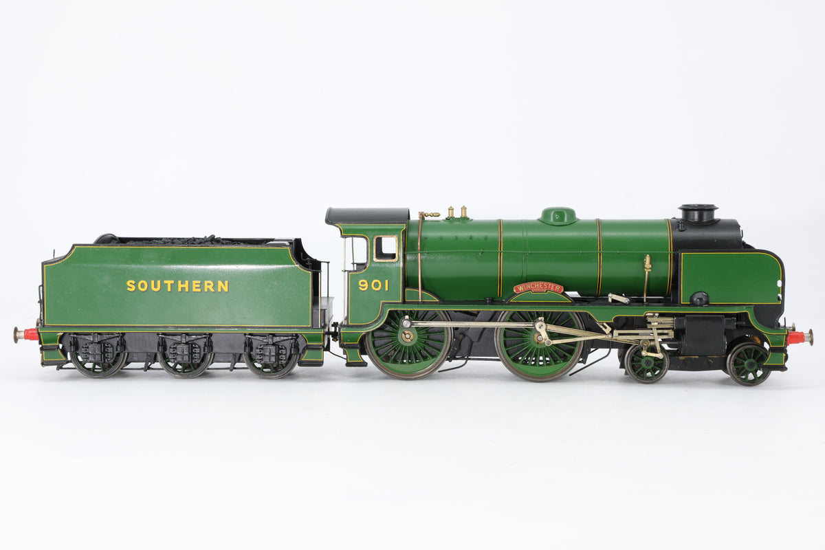 Finescale O Gauge (Kit/Scratch-Built) SR Schools No. 901 'Winchester' SR Malachite Green