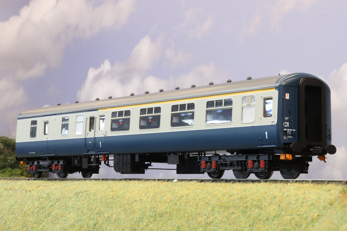 Heljan Finescale O Gauge MK2 BFK BR Blue/Grey (Unnumbered)
