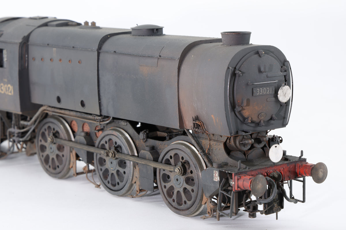 Finescale O Gauge (Kit-Built) ex-SR Q1 No. 33021 BR Black Pro-Weathered