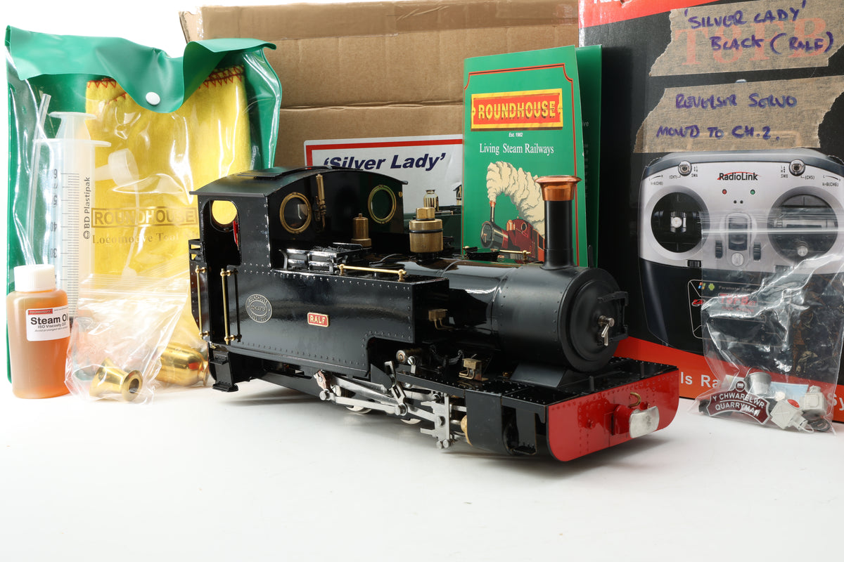 Roundhouse 16mm (32/45mm Gauge) Live Steam 'Silver Lady' (RC Fitted)