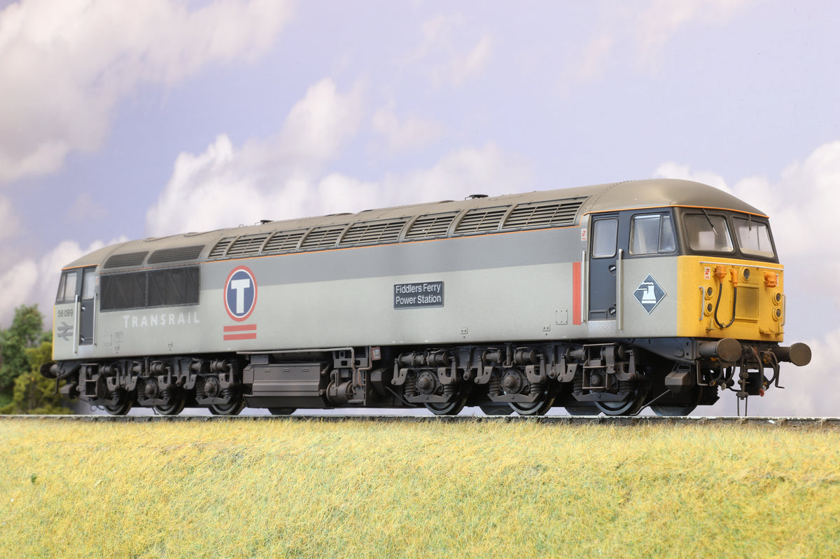Heljan 5610 Finescale O Gauge Class 56 &#39;56099&#39;  Transrail Grey, Tower Models Exclusive, Weathered and Numbered