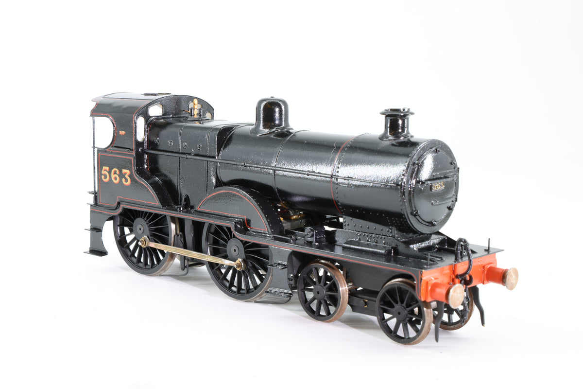 Finescale O Gauge (Kit-Built) LMS Fowler Class 2P No. 563 LMS Lined Black