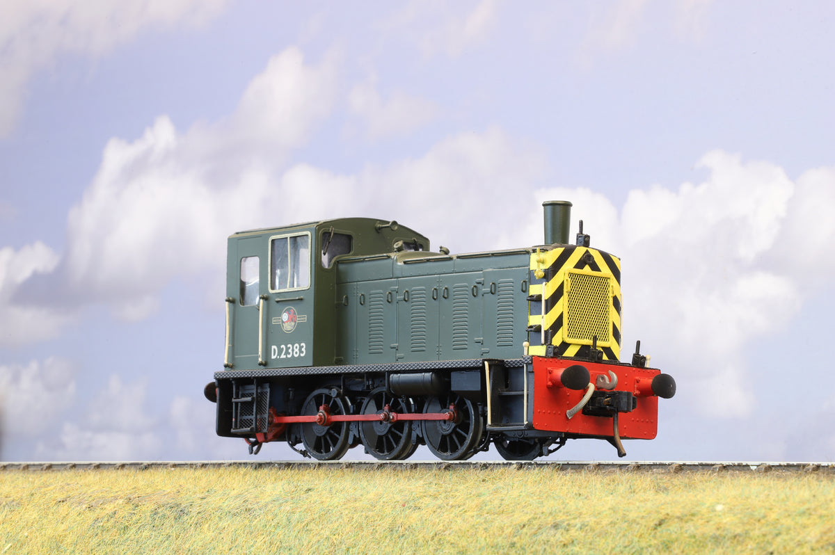 DJH (Factory Built) Finescale O Gauge Class 03 shunter BR Green No. D2383 DCC Sound