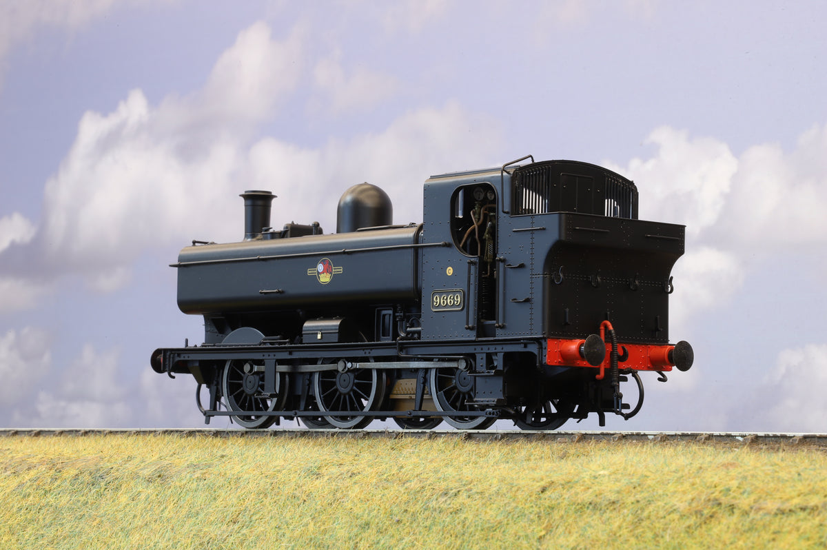 Dapol Finescale O Gauge Class 57xx Pannier Tank No.9669 BR Black Late Crest
