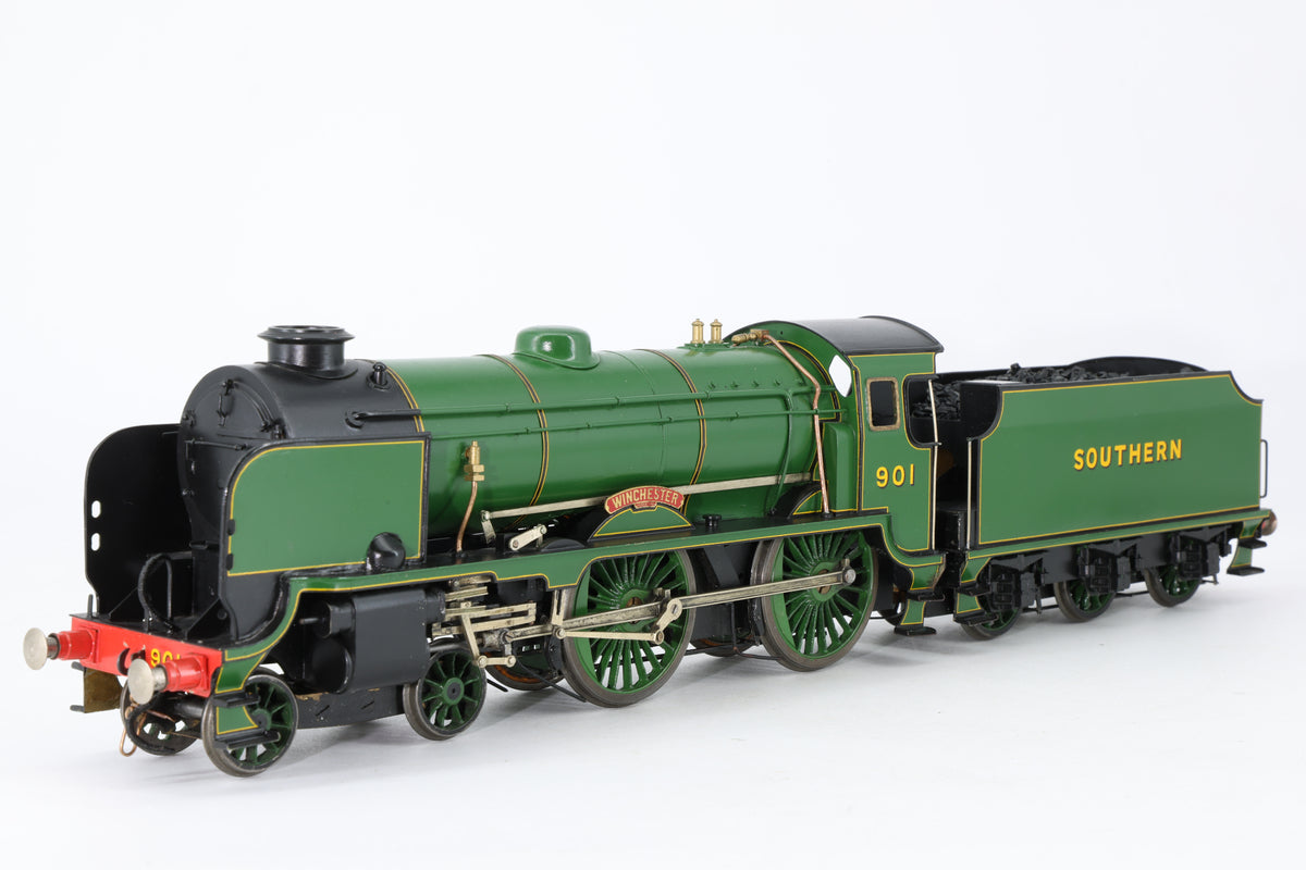 Finescale O Gauge (Kit/Scratch-Built) SR Schools No. 901 'Winchester' SR Malachite Green