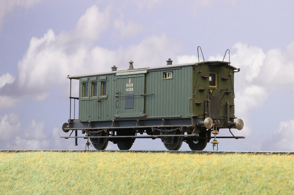 Kit/Scratch-built Finescale O Gauge Baden State Railways Baggage/Guards Car