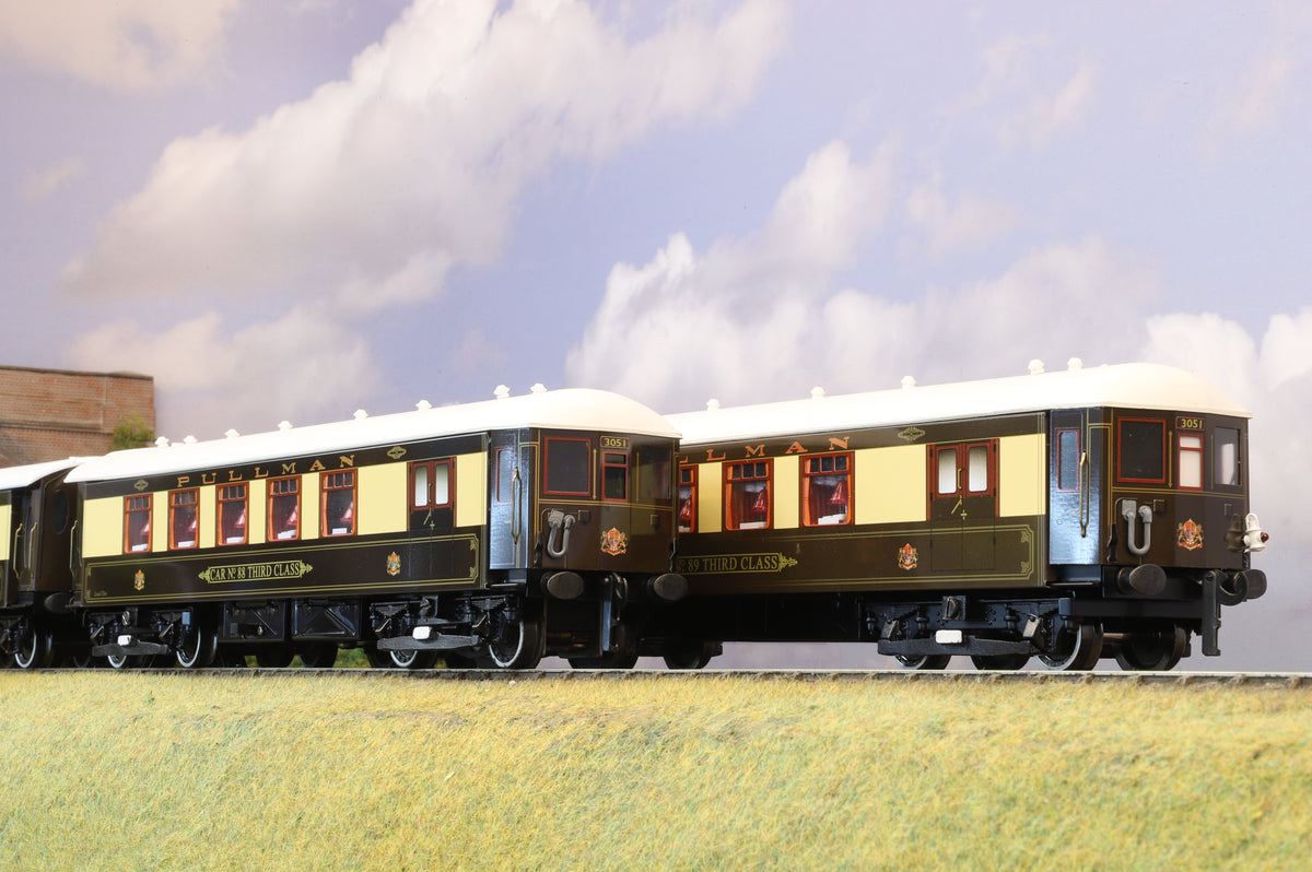Darstaed Coarse Scale O Gauge 6-Car &#39;Brighton Belle&#39; Pullman Set (incl. &#39;Michaela&#39; Extra Car)