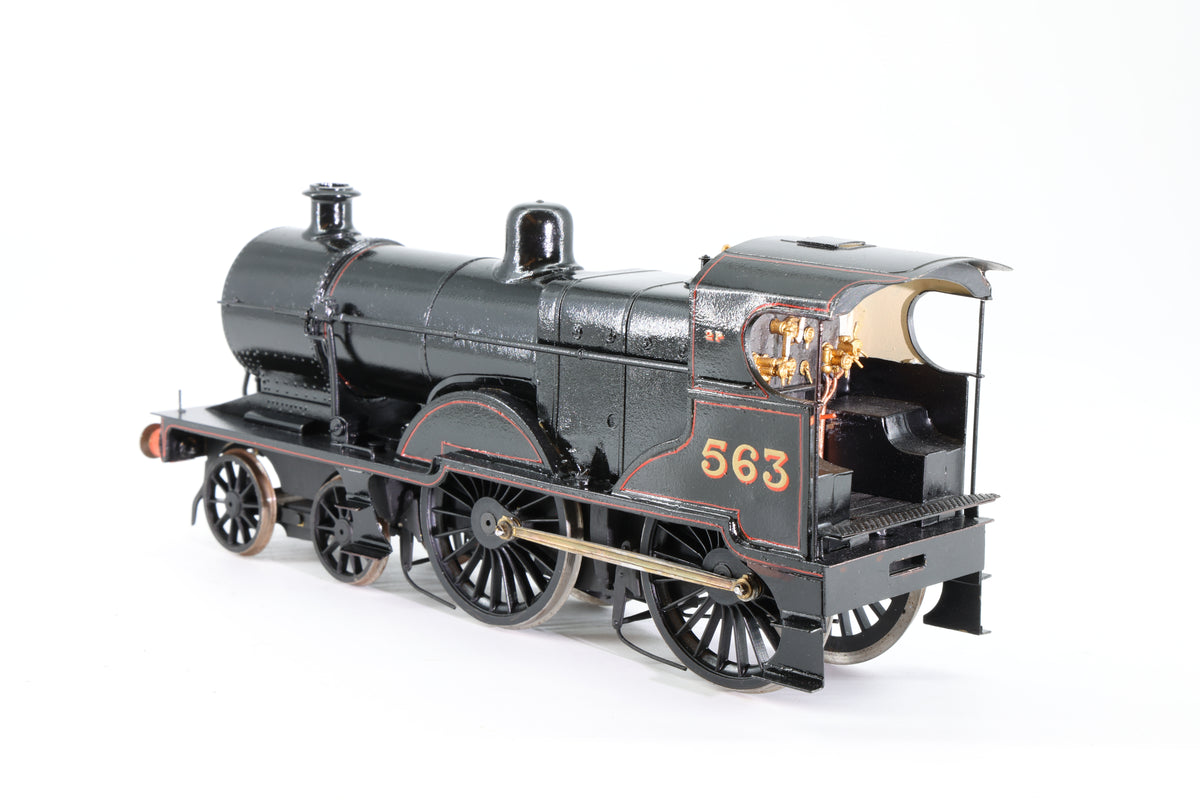 Finescale O Gauge (Kit-Built) LMS Fowler Class 2P No. 563 LMS Lined Black