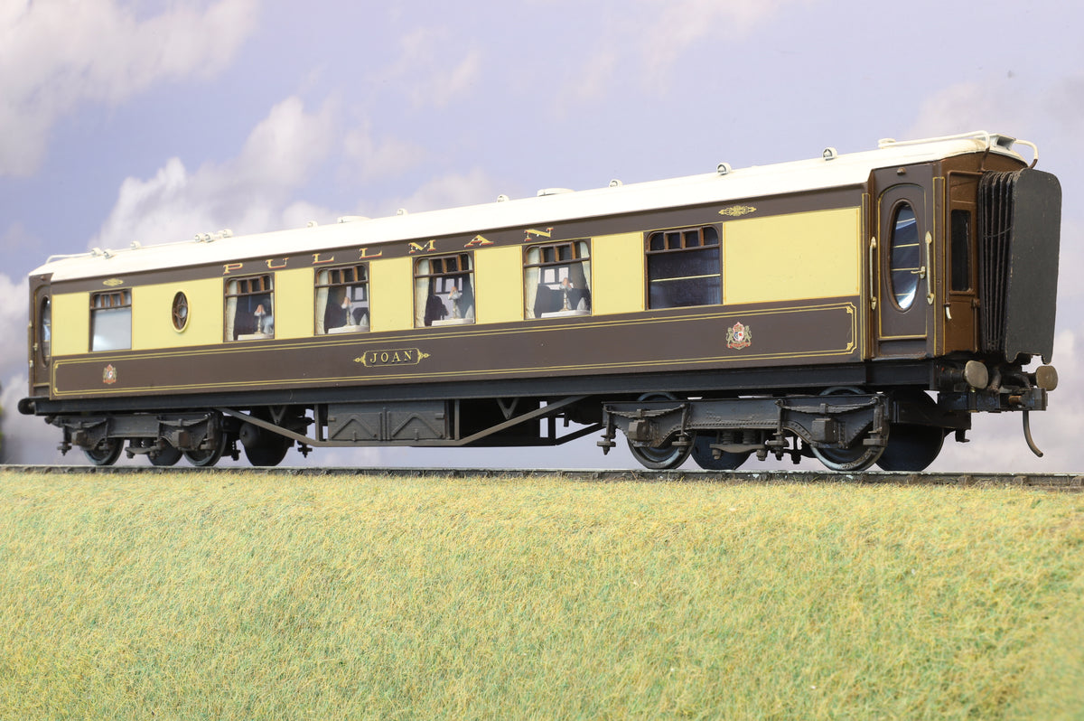 Finescale O Gauge (Kit-Built) Rake of 7 Pullmans, Weathered