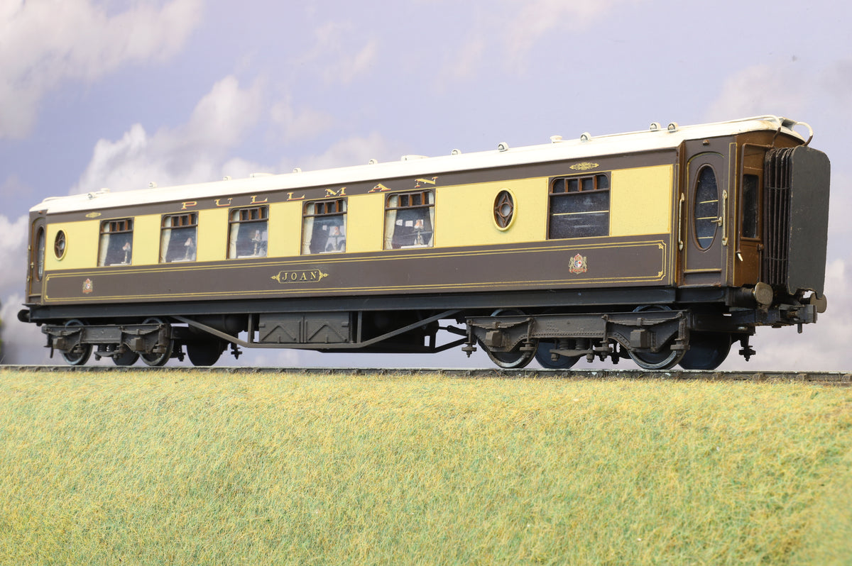 Finescale O Gauge (Kit-Built) Rake of 7 Pullmans, Weathered