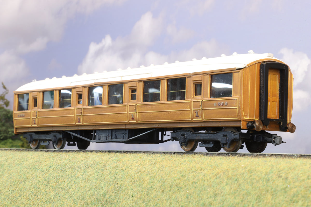 Finescale O Gauge (Kit-Built) LNER Gresley Teak Corridor First No.4589