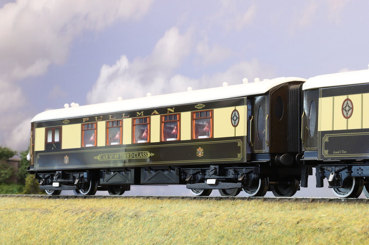 Darstaed Coarse Scale O Gauge 6-Car &#39;Brighton Belle&#39; Pullman Set (incl. &#39;Michaela&#39; Extra Car)