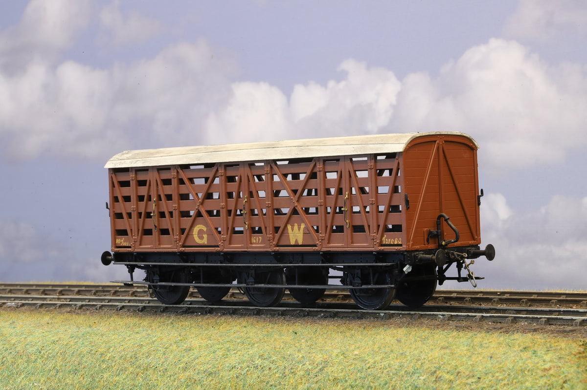 Slater's Finescale O Gauge (Kit-Built) GWR Six Wheel Low Siphon No. 1617