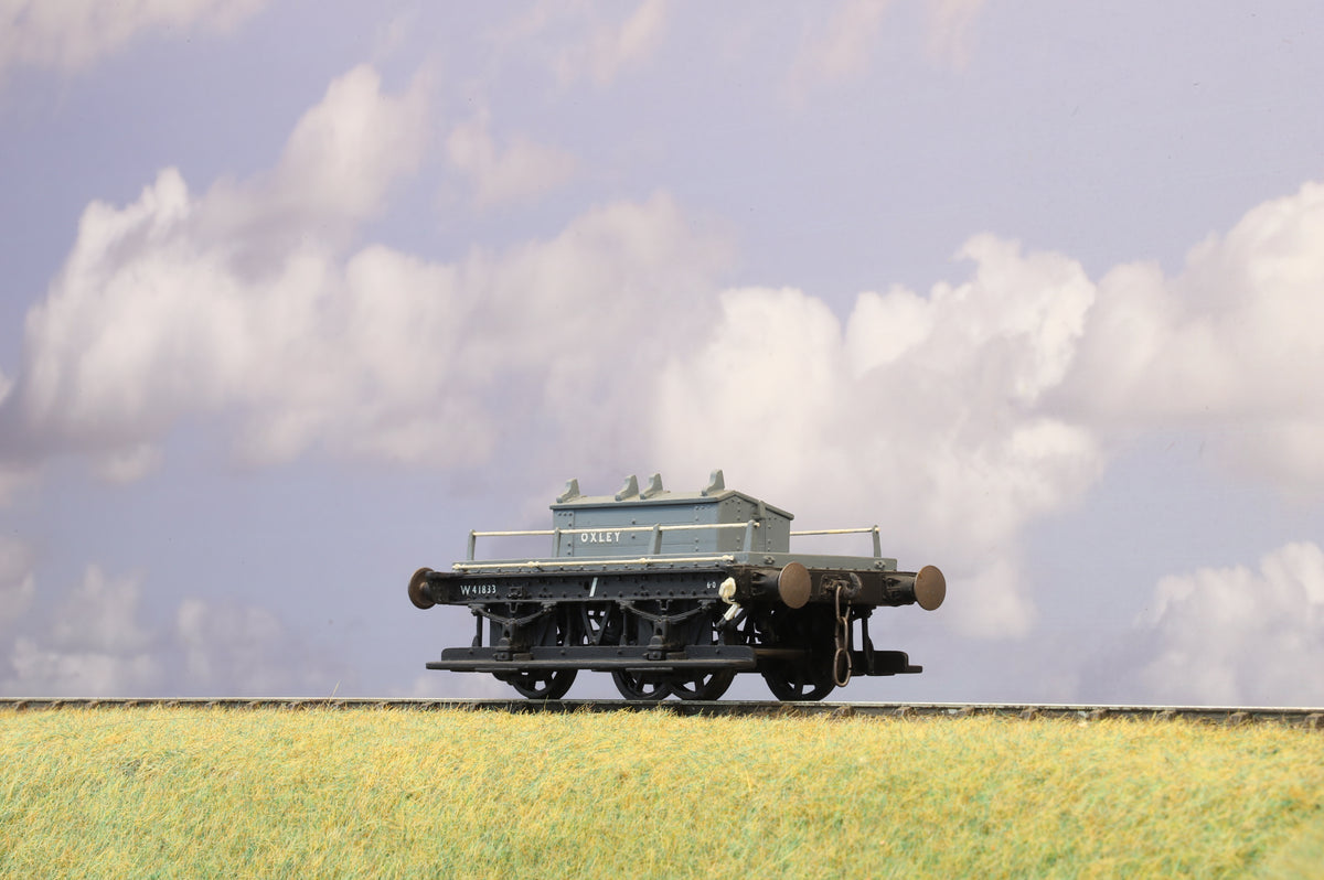 Finescale O Gauge (Kit-Built) ex-GWR Shunters Truck 'Oxley' BR Grey