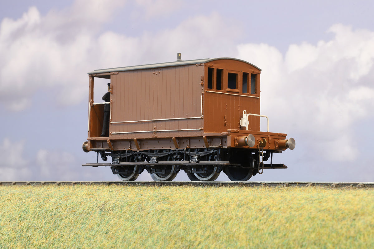 Finescale O Gauge (Kit-Built) ex-Midland Railway 6 Wheel Brake Van (Unbranded)