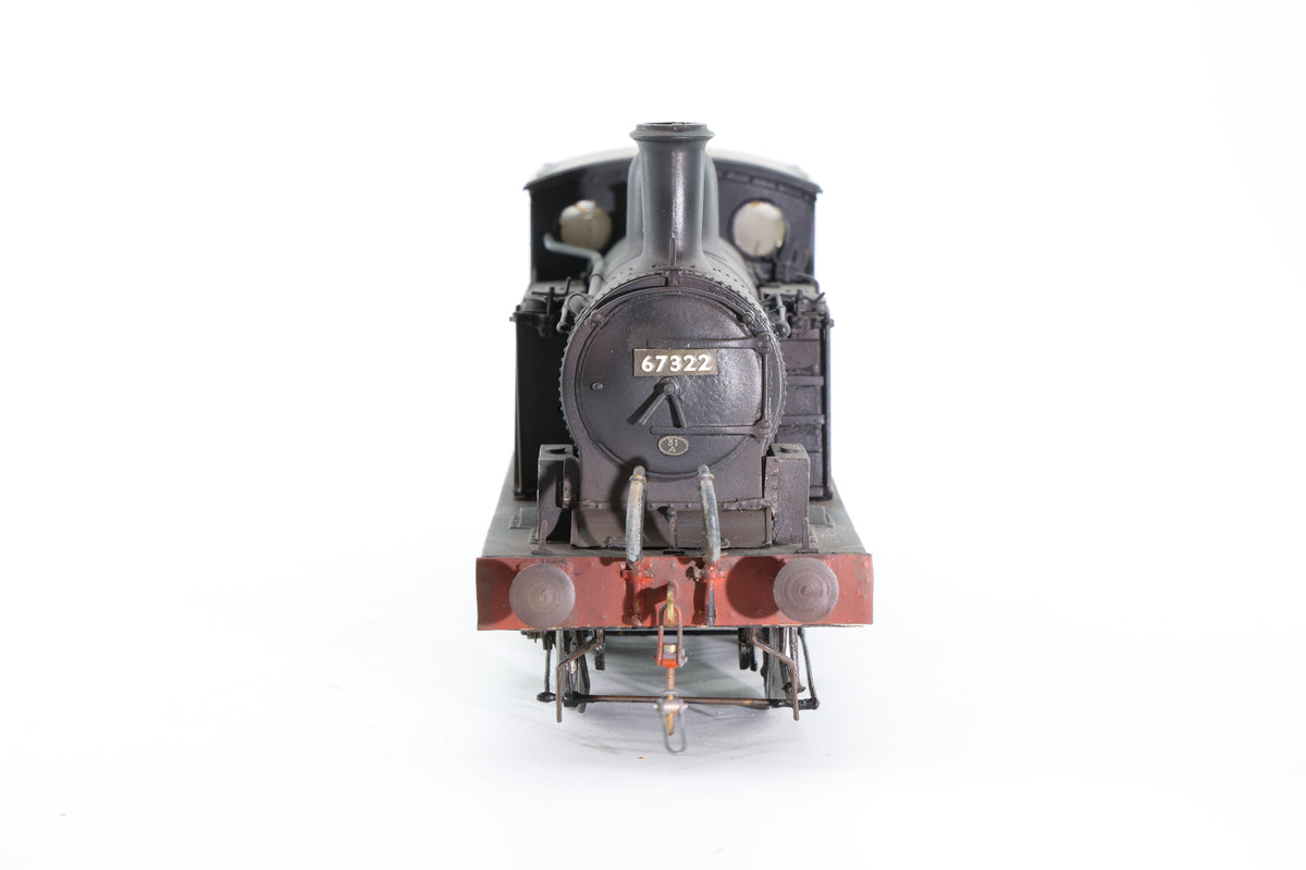 DJH (Kit-Built) Finescale O Gauge ex-NER Class G5 0-4-4T No. 67322, Weathered, DCC Sound