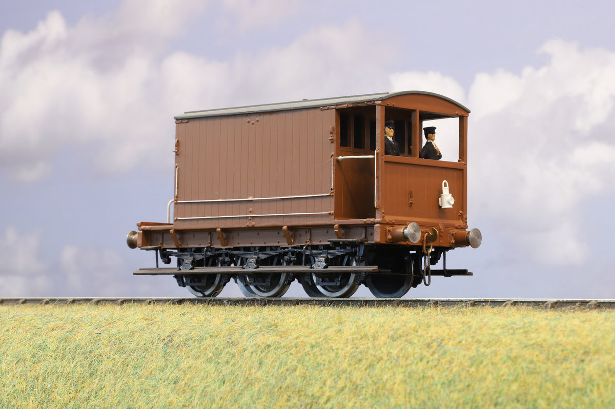 Finescale O Gauge (Kit-Built) ex-Midland Railway 6 Wheel Brake Van (Unbranded)