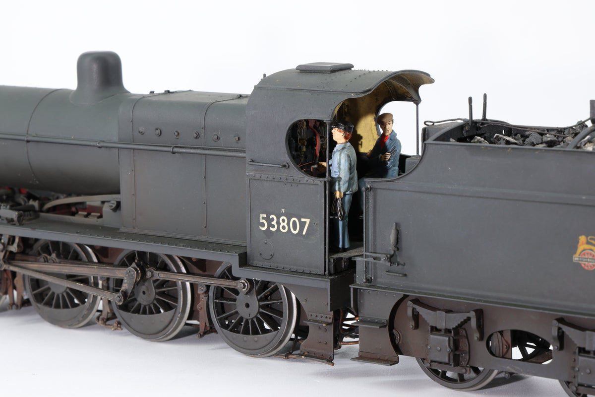 Finescale O Gauge (Kit-Built) ex-SDJR 7F No. 53807 BR Black Pro-Weathered