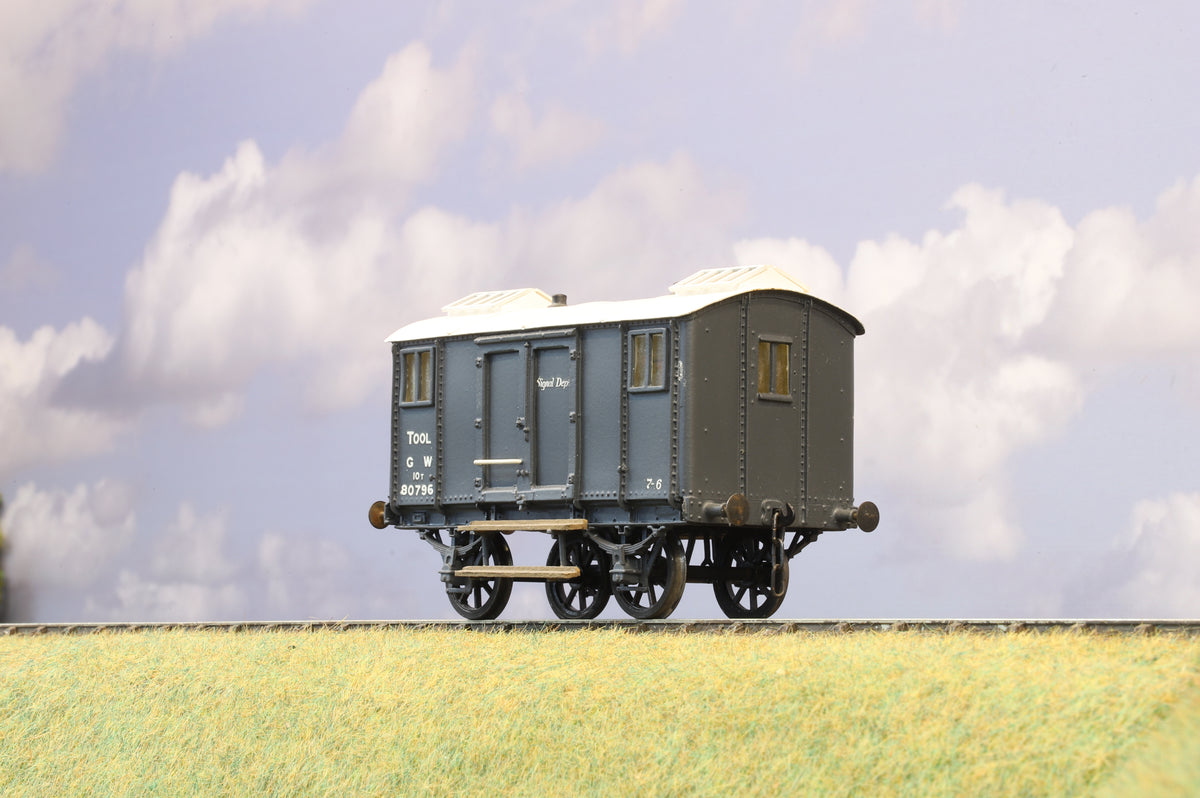 Finescale O Gauge (Kit-Built) GWR Tool Van No. 80796