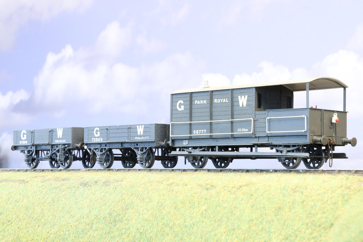 Finescale O Gauge (Kit-Built) GWR Short Goods Train