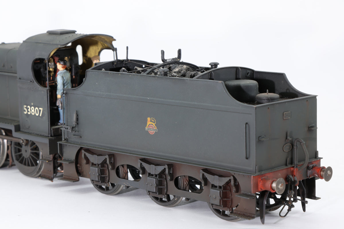 Finescale O Gauge (Kit-Built) ex-SDJR 7F No. 53807 BR Black Pro-Weathered