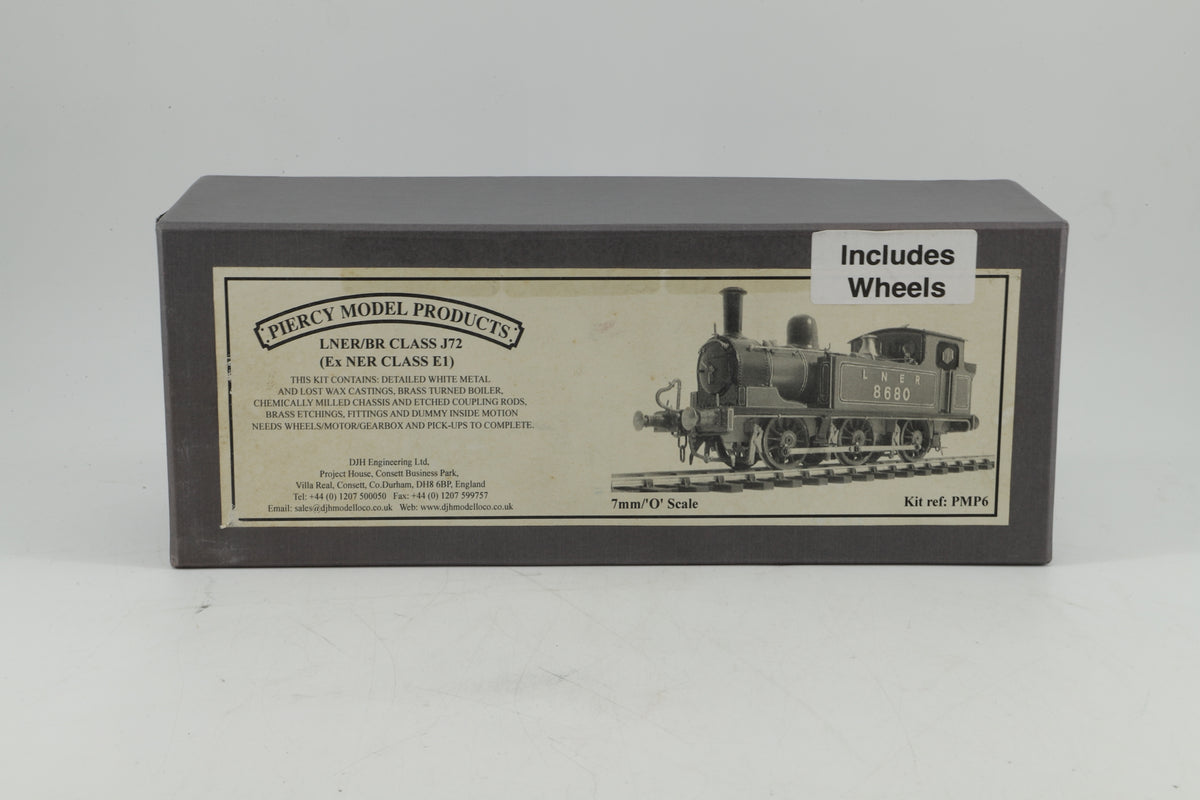 Piercy Models Finescale O Gauge NER/LNER/BR E1/J72 Locomotive Kit