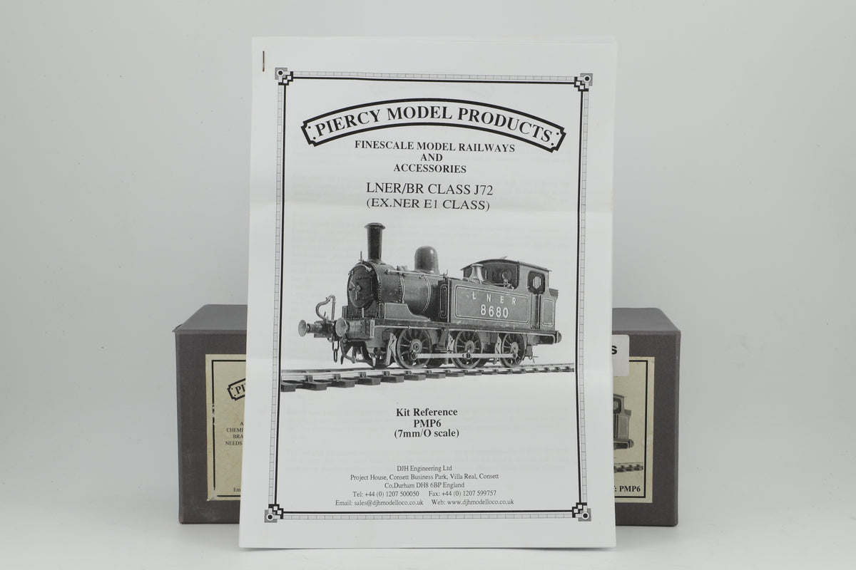 Piercy Models Finescale O Gauge NER/LNER/BR E1/J72 Locomotive Kit