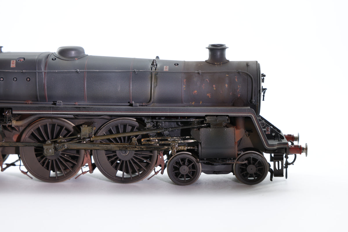 55H Models BR Standard Class 5 No. 73129 BR Black (Late Crest) Caprotti Valve Gear Pro-Weathered