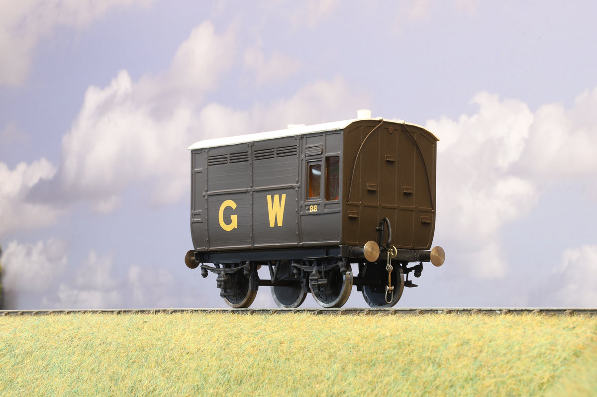 Finescale O Gauge (Kit-Built) GWR Horse Box No.88
