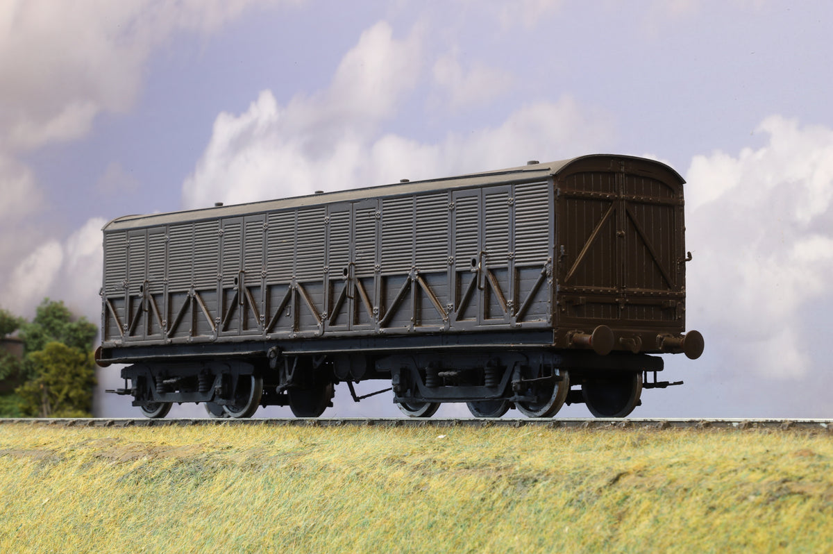 WORKSHOP Kit-built Finescale O Gauge Siphon F, Undecorated Brown (Brass Construction)