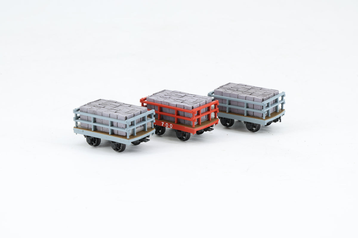 Bachmann Finescale NG7 Trio of Dinorwic Slate Wagons