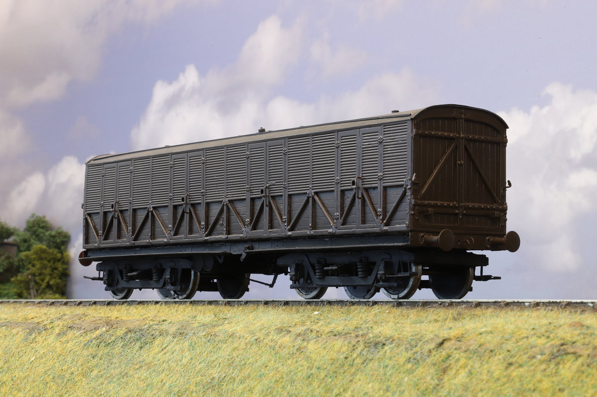 WORKSHOP Kit-built Finescale O Gauge Siphon F, Undecorated Brown (Brass Construction)