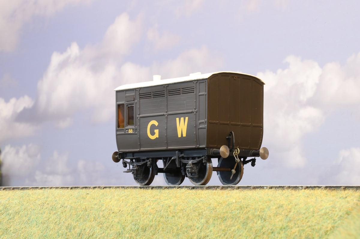Finescale O Gauge (Kit-Built) GWR Horse Box No.88