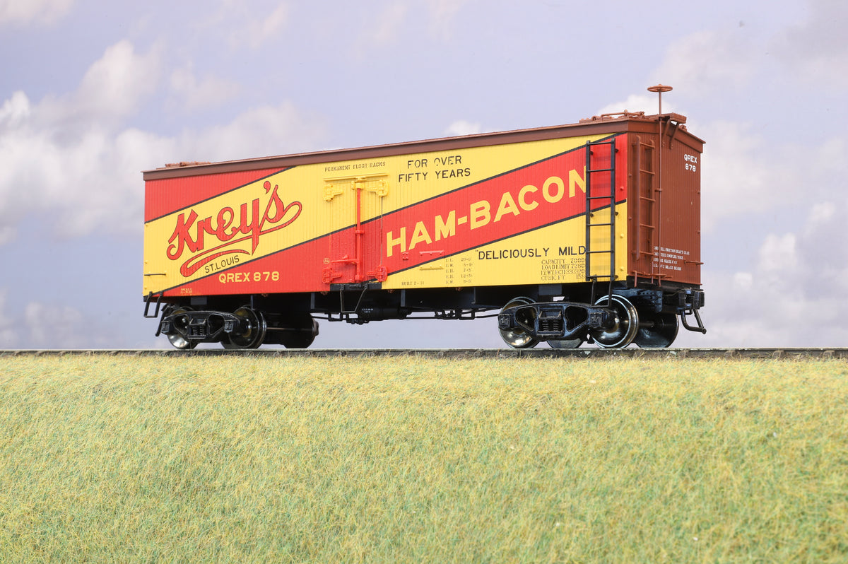 Atlas American O Gauge Rake of Four Box Cars