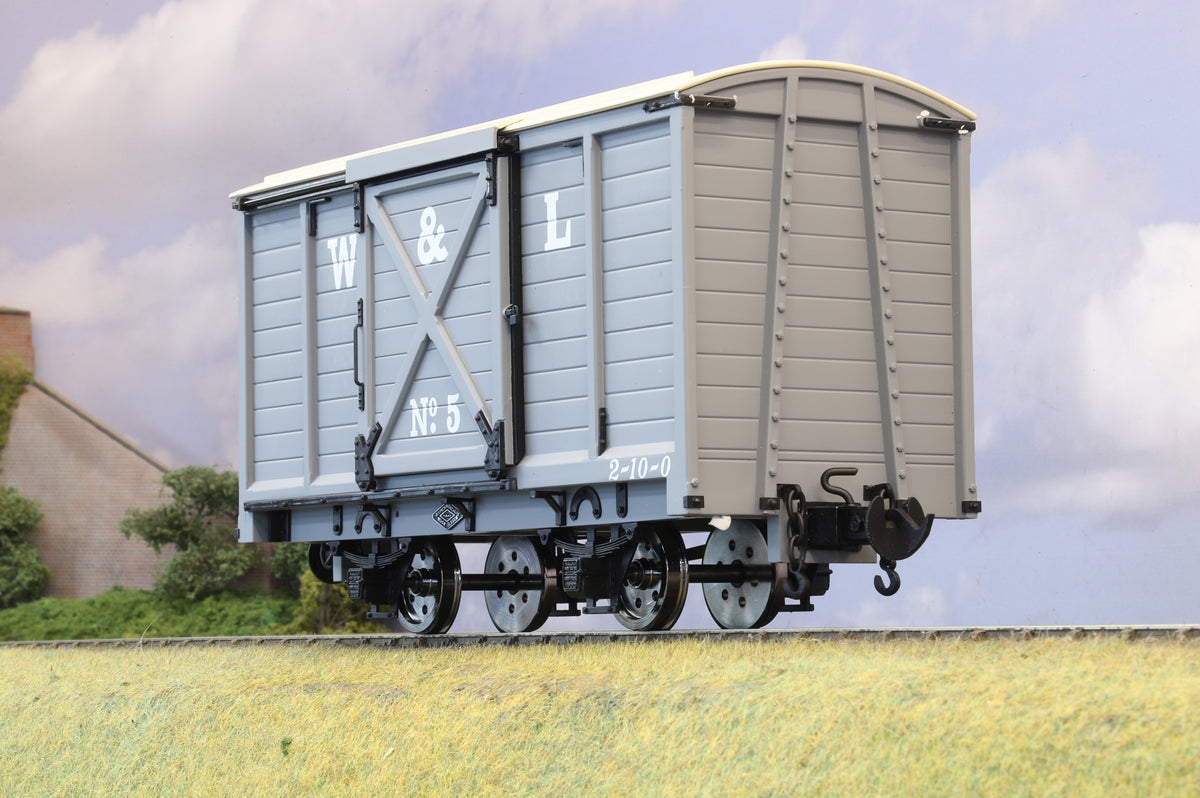 BMS/Accucraft 16mm (32mm Gauge) Welshpool &amp; Llanfair Light Railway Goods Van No. 5