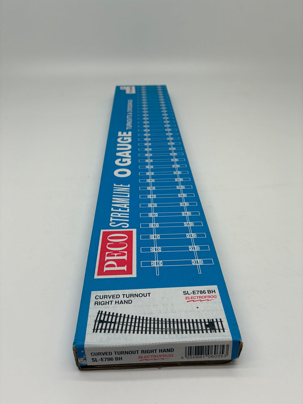 Peco Streamline Curved Right Hand Turnout SL-E786BH
