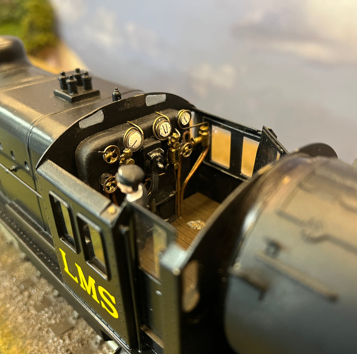 Finescale O Gauge (Kit-Built) LMS Garratt No. 4986 LMS Black DCC Sound