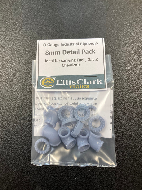 Made in Manchester Models O Gauge Industrial Pipework 8mm Detail pack ...