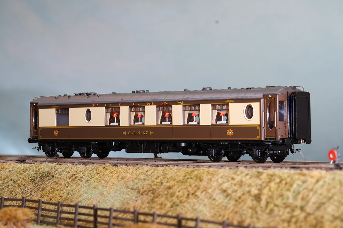 Darstaed D25-02B Finescale O Gauge All-Steel K-Type Pullman Kitchen Third 'Car No. 67'