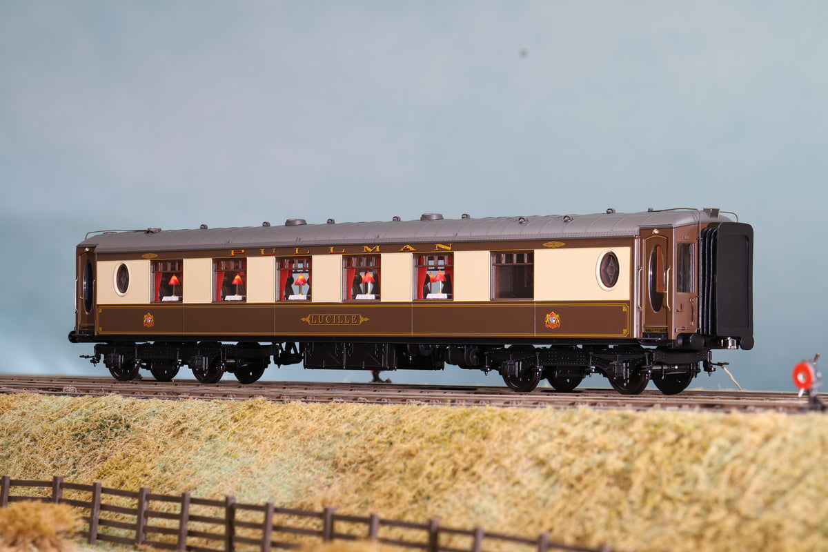 Darstaed D25-03E Finescale O Gauge All-Steel K-Type Pullman Parlour First 'Lucille'