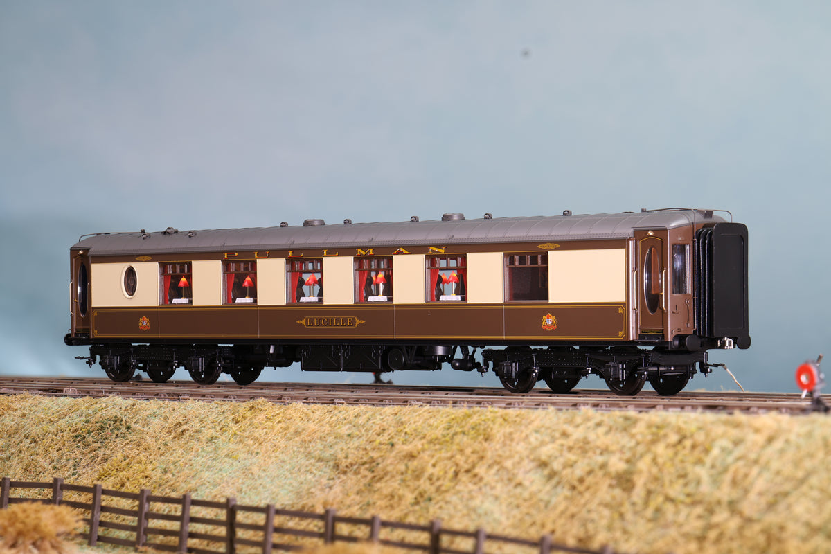 Darstaed D25-03E Finescale O Gauge All-Steel K-Type Pullman Parlour First 'Lucille'