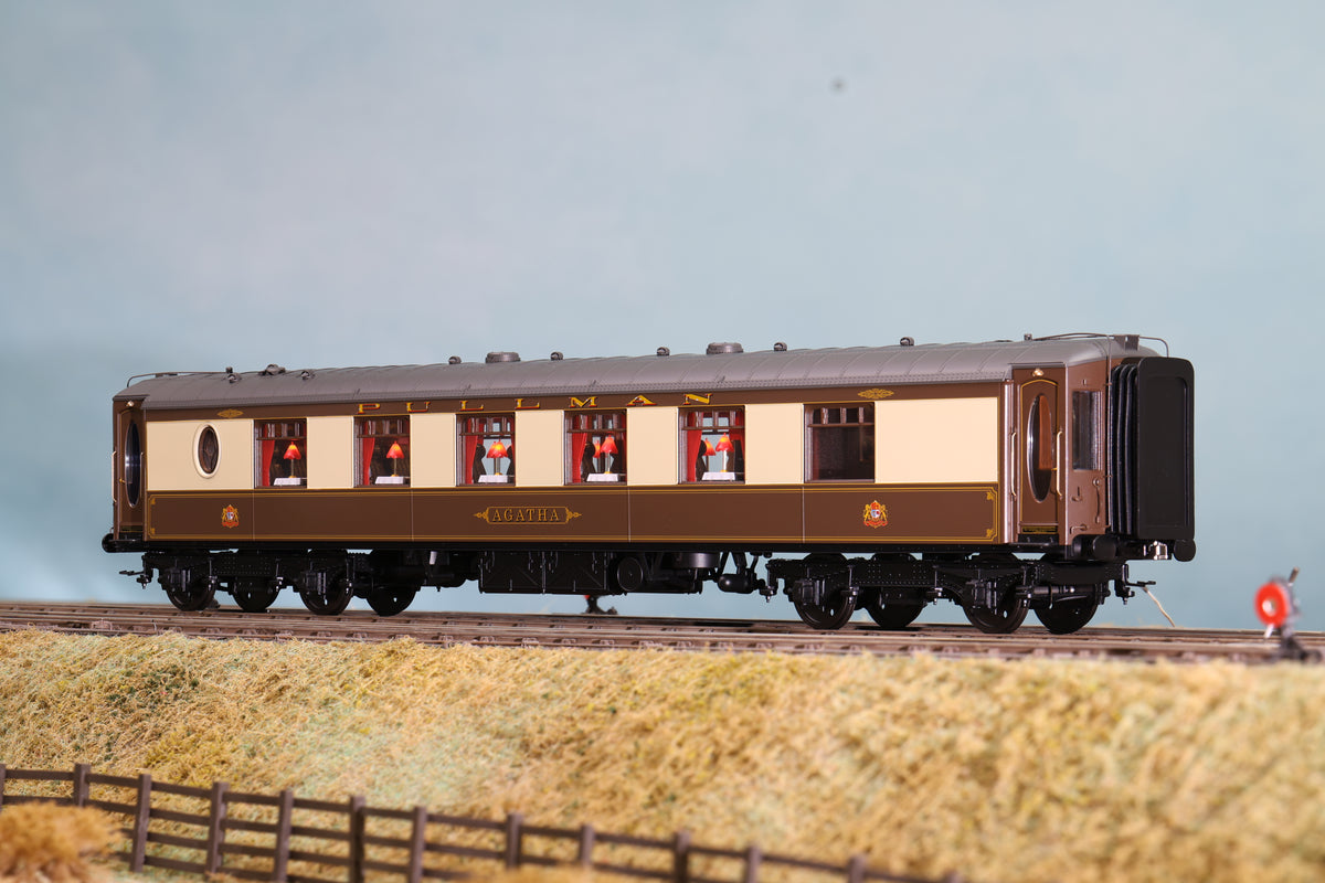 Darstaed D25-03A Finescale O Gauge All-Steel K-Type Pullman Parlour First 'Agatha' (Preserved)