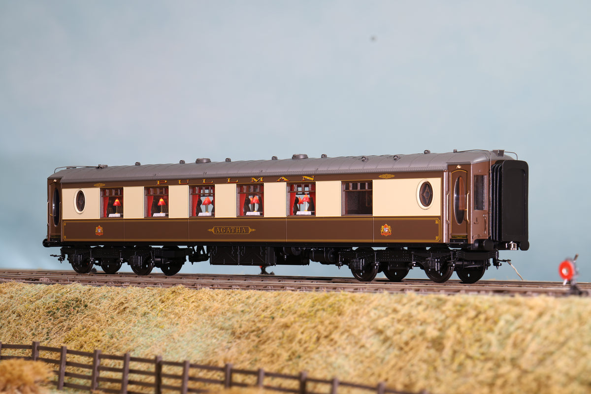 Darstaed D25-03A Finescale O Gauge All-Steel K-Type Pullman Parlour First 'Agatha' (Preserved)