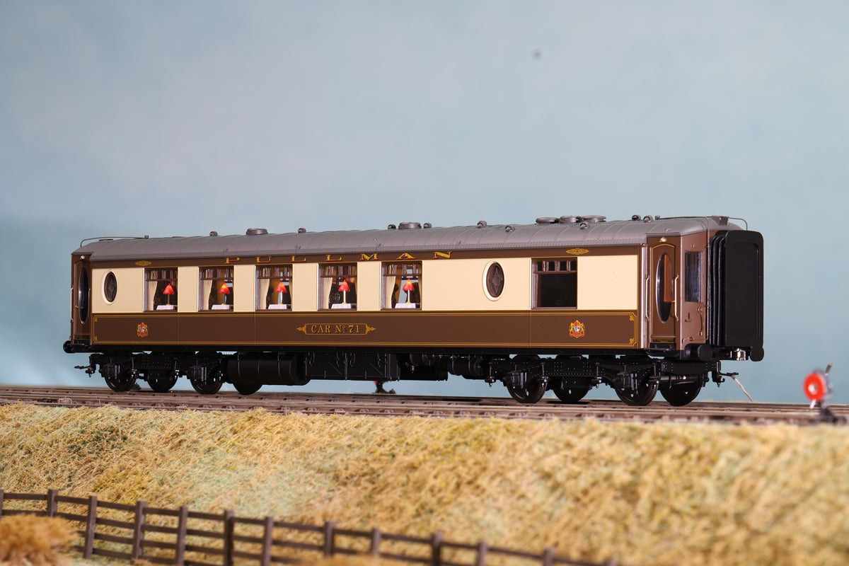 Darstaed D25-02D Finescale O Gauge All-Steel K-Type Pullman Kitchen 3rd 'Car No.71'