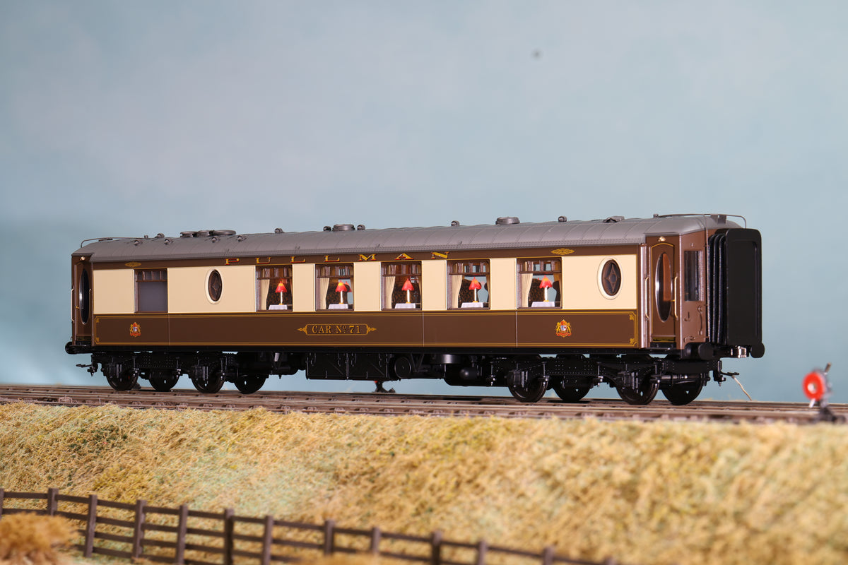 Darstaed D25-02D Finescale O Gauge All-Steel K-Type Pullman Kitchen 3rd 'Car No.71'